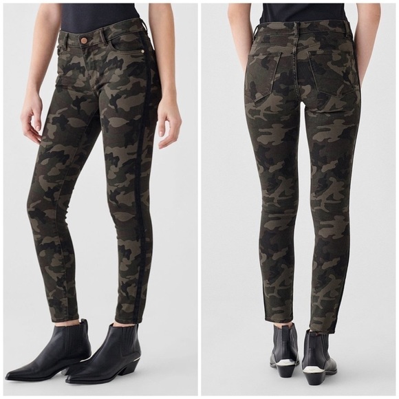 𝅺dl1961 Florence Ankle Midrise Instasculpt Skinny Sz 25 - Picture 1 of 10